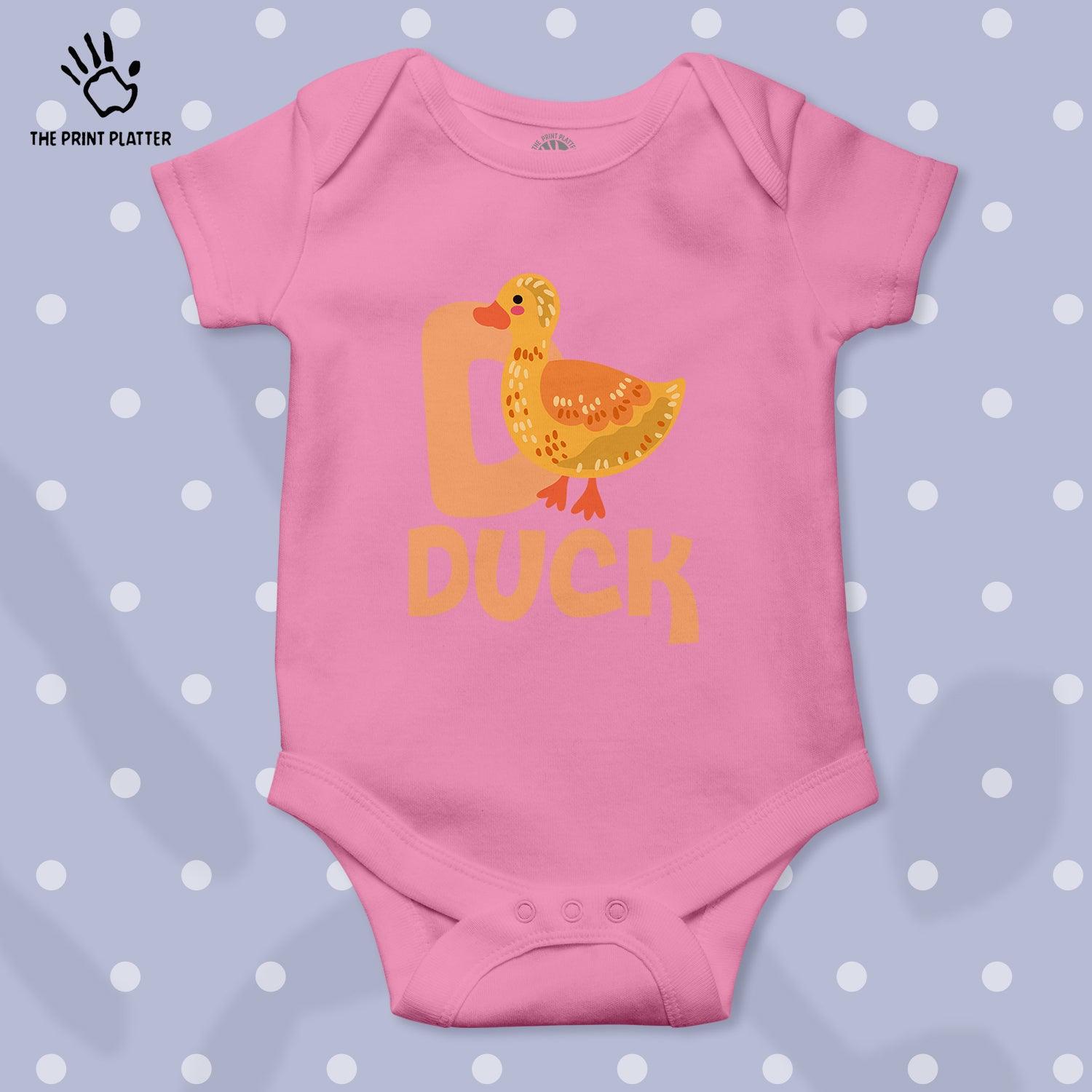 Duck Unisex Half Sleeve Romper