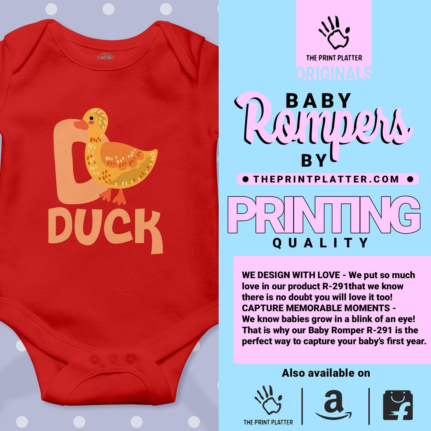 Duck Unisex Half Sleeve Romper