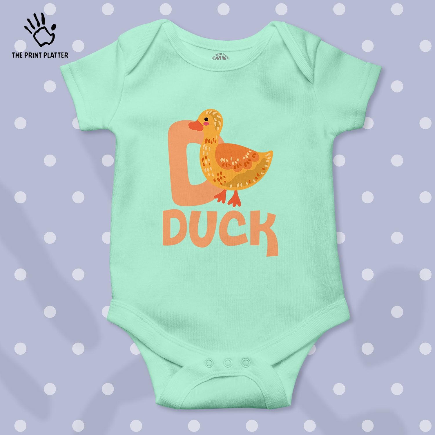 Duck Unisex Half Sleeve Romper