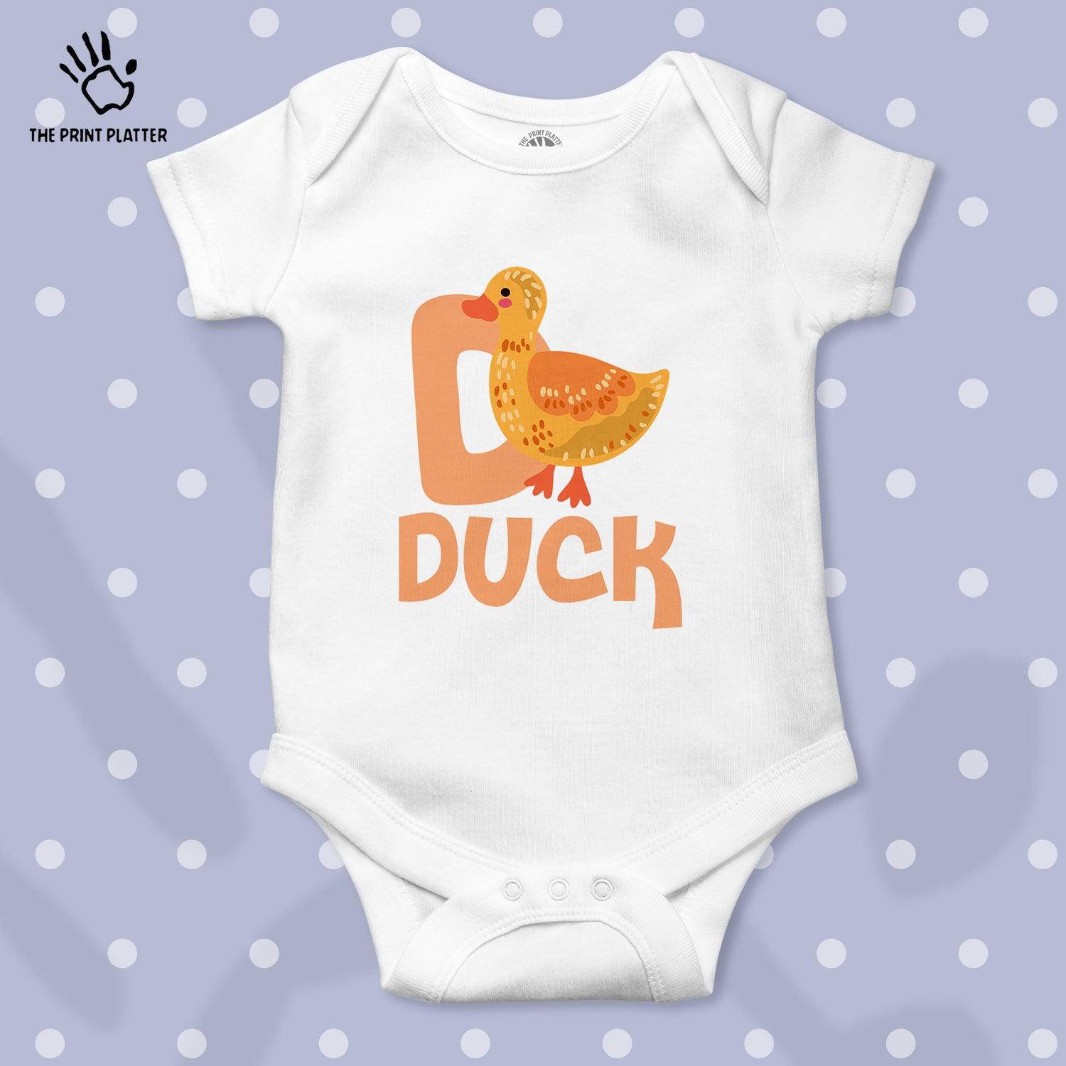 Duck Unisex Half Sleeve Romper