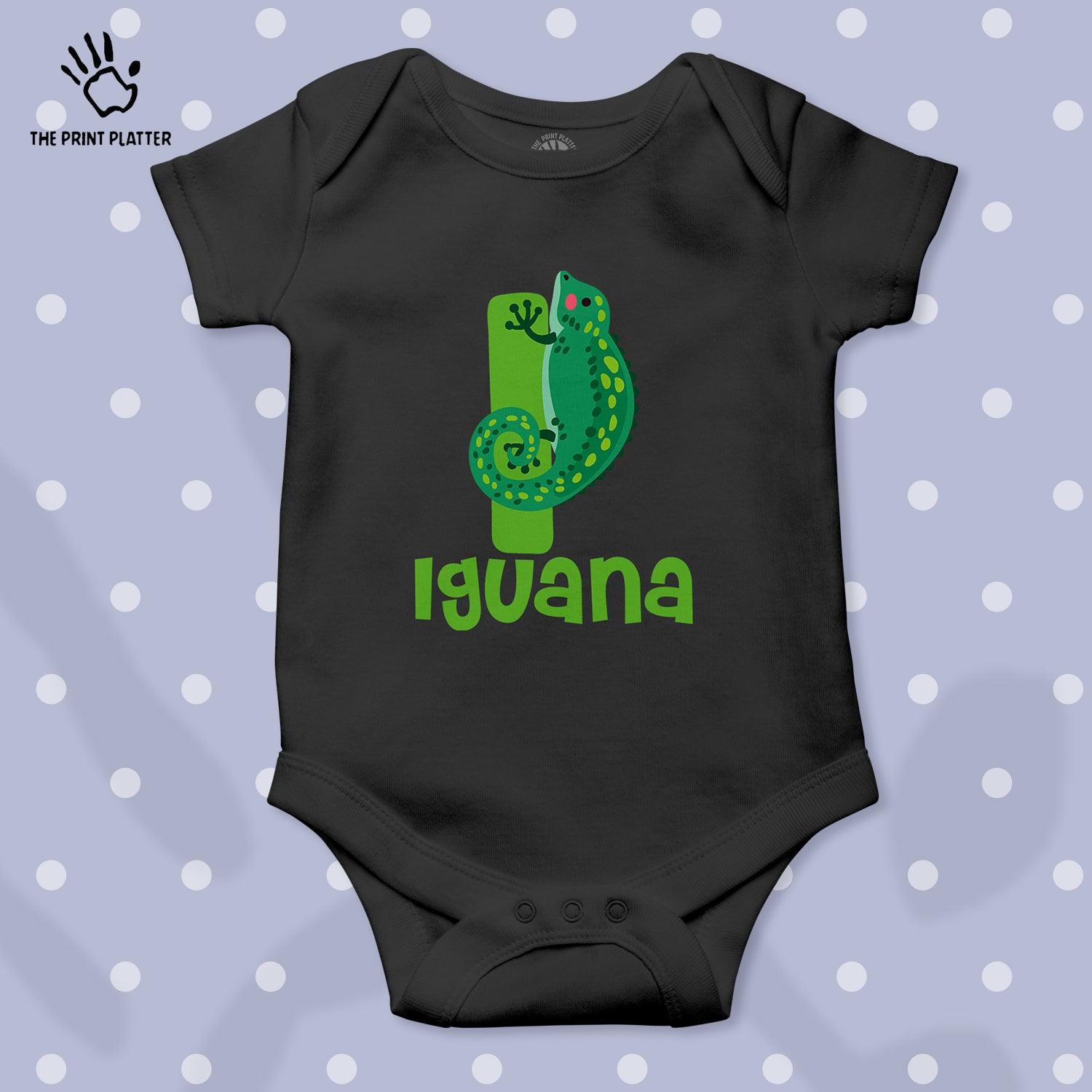 Iguana Unisex Half Sleeve Romper