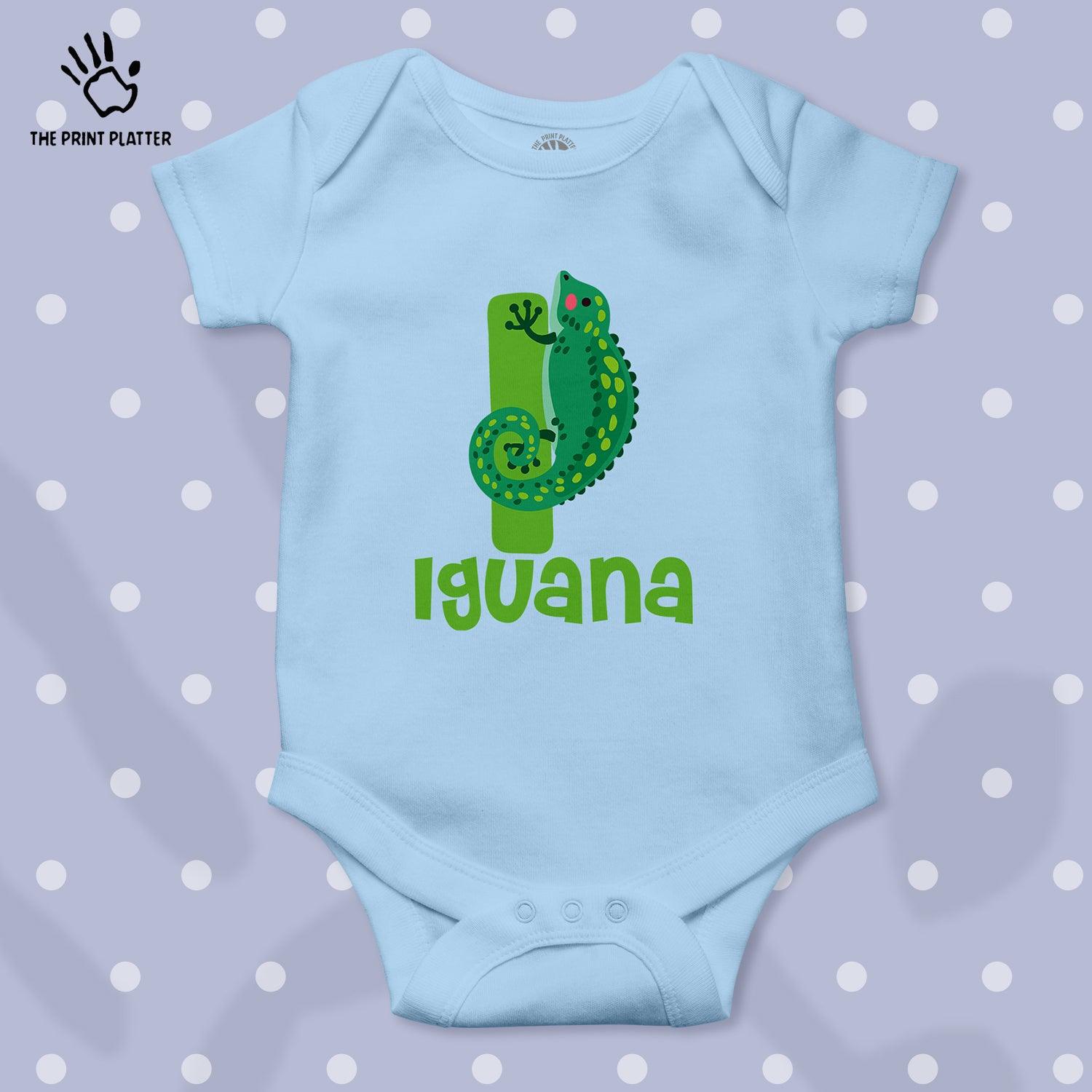 Iguana Unisex Half Sleeve Romper