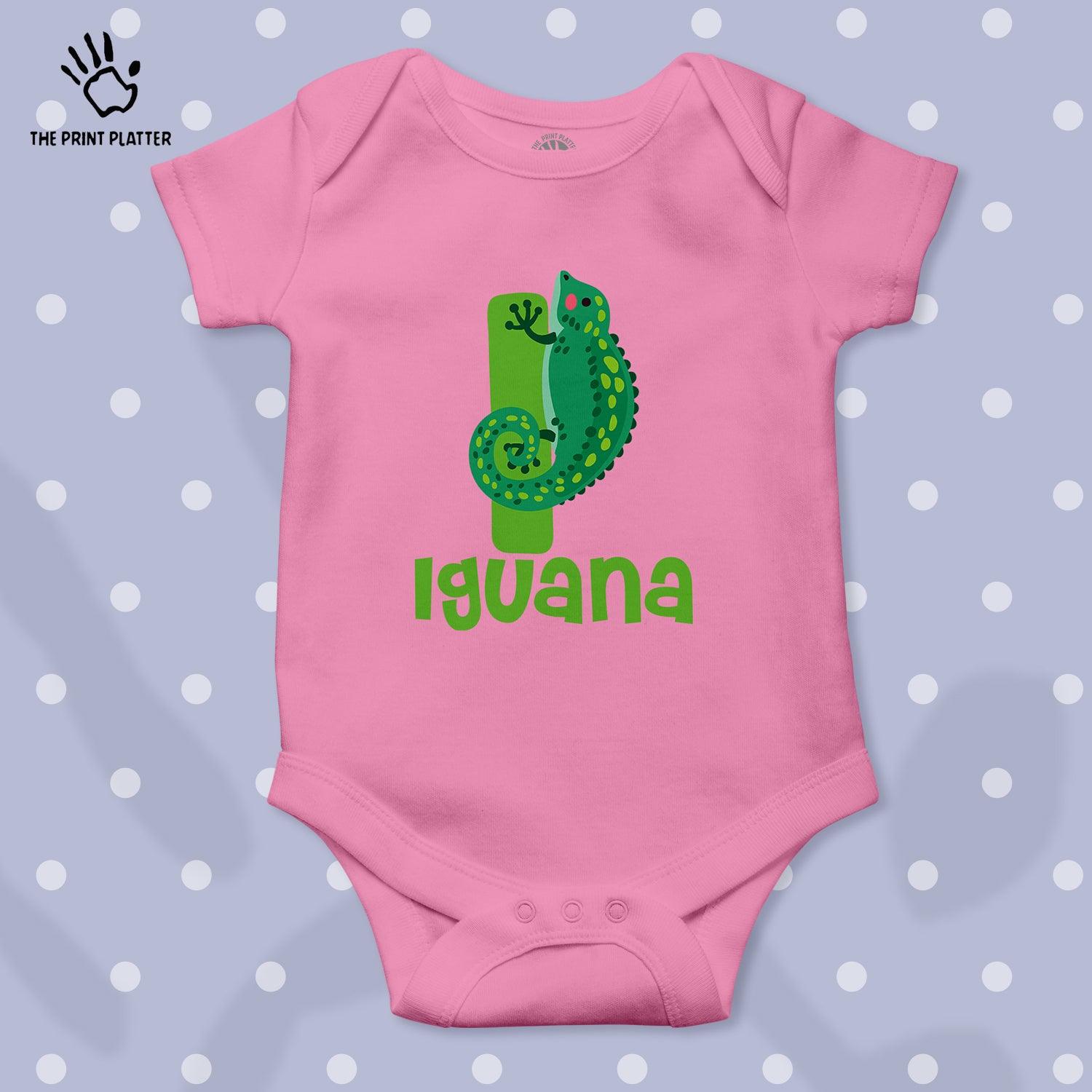 Iguana Unisex Half Sleeve Romper