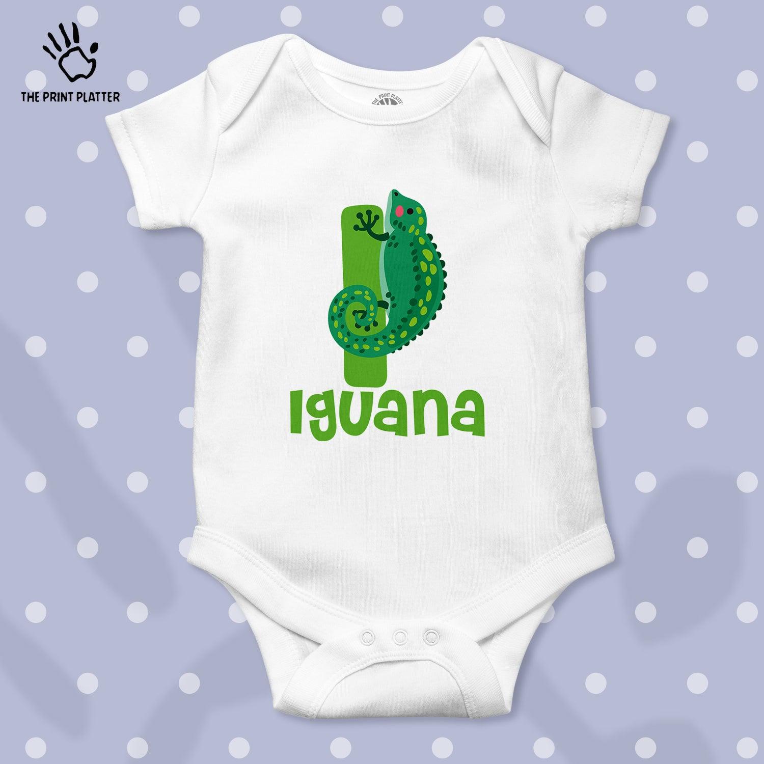 Iguana Unisex Half Sleeve Romper