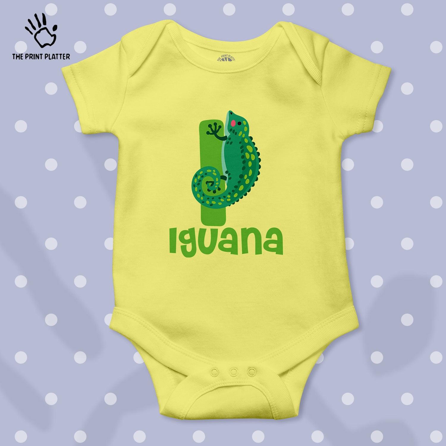 Iguana Unisex Half Sleeve Romper