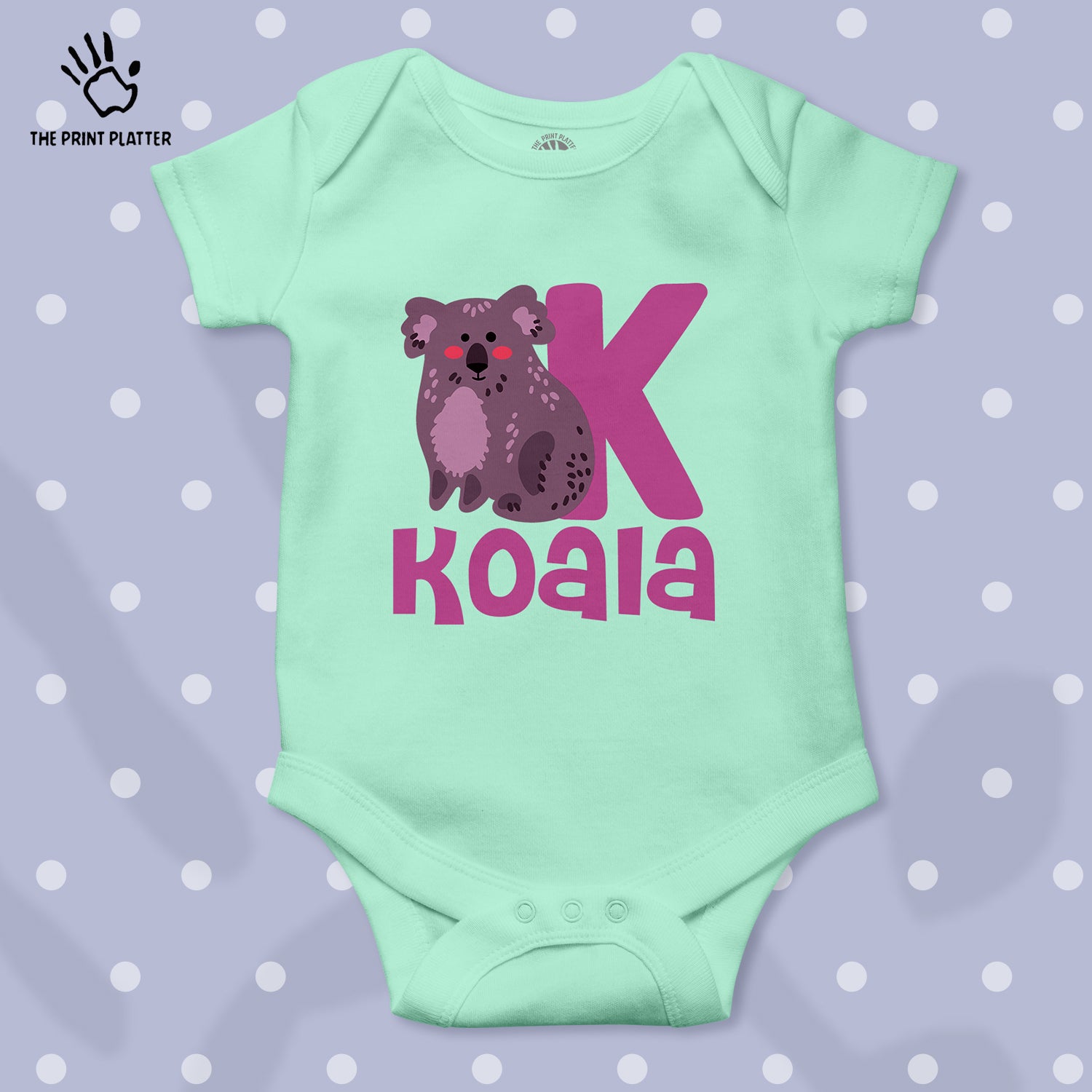 Koala Unisex Half Sleeve Romper