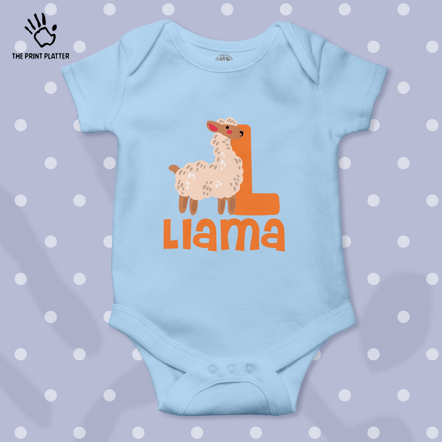 Llama Unisex Half Sleeve Romper