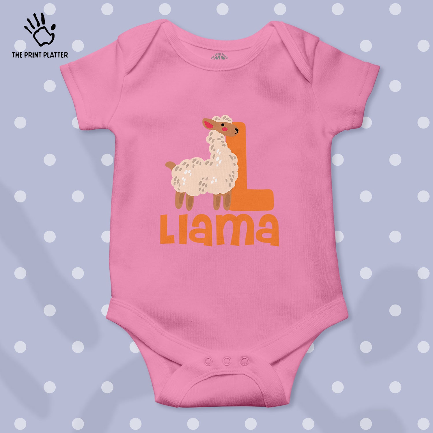 Llama Unisex Half Sleeve Romper