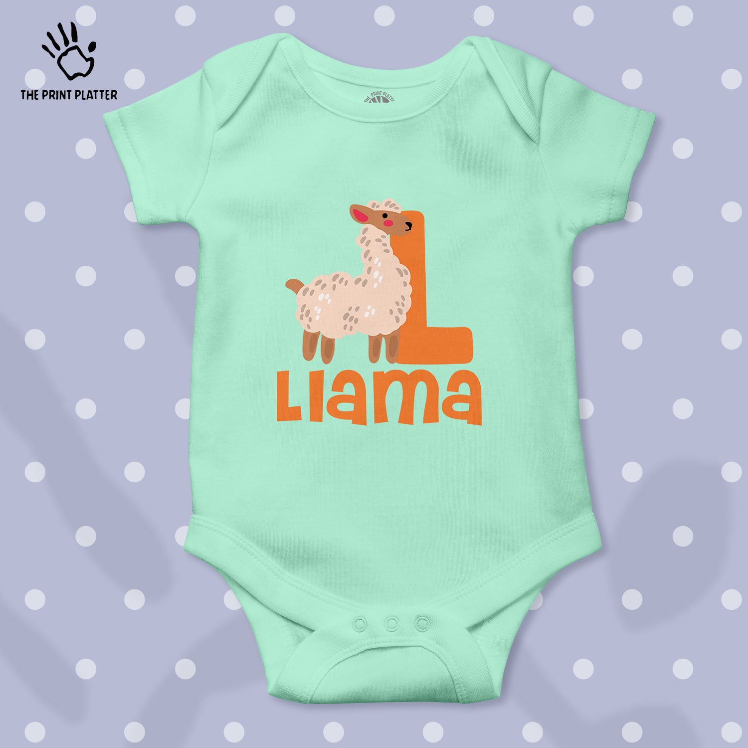 Llama Unisex Half Sleeve Romper