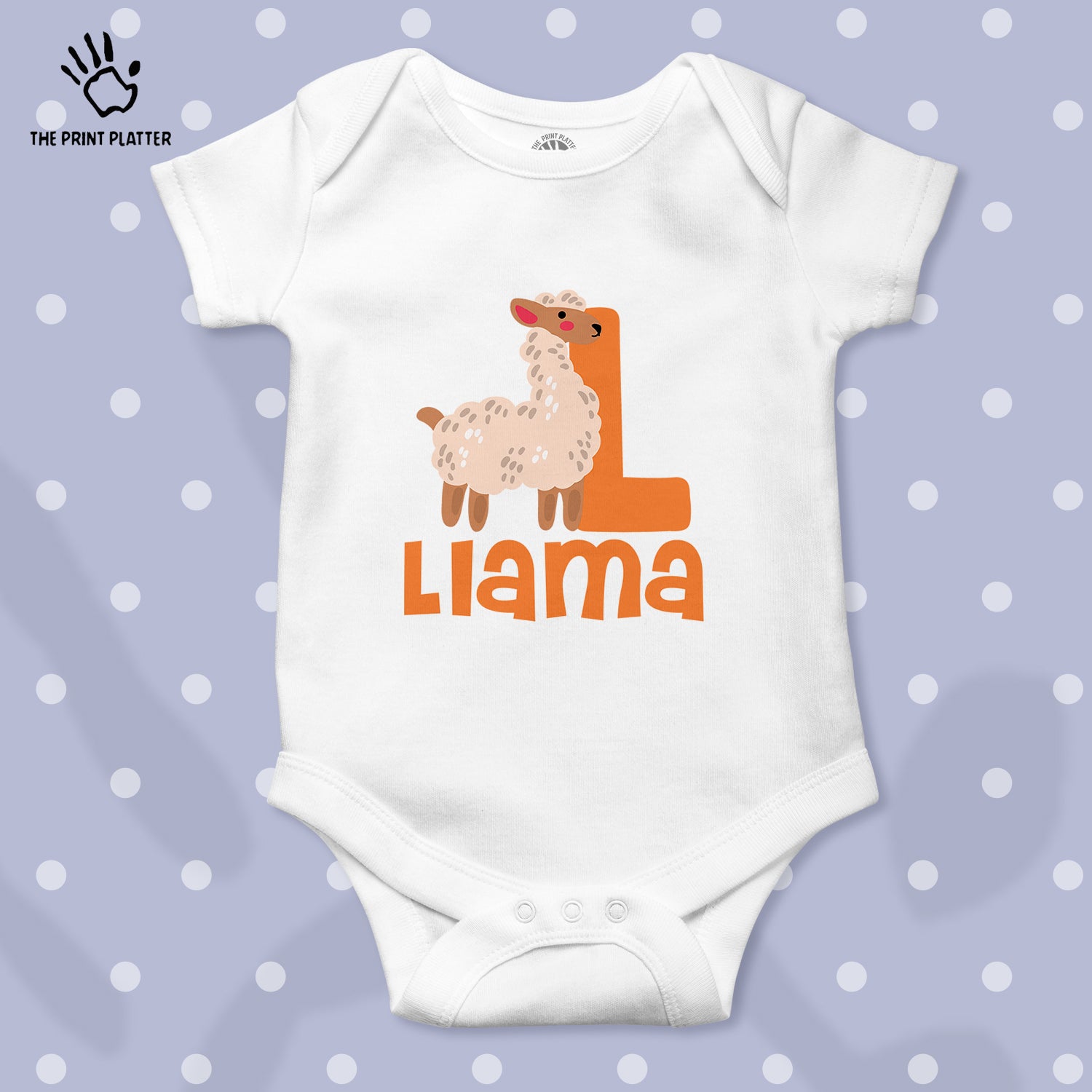 Llama Unisex Half Sleeve Romper