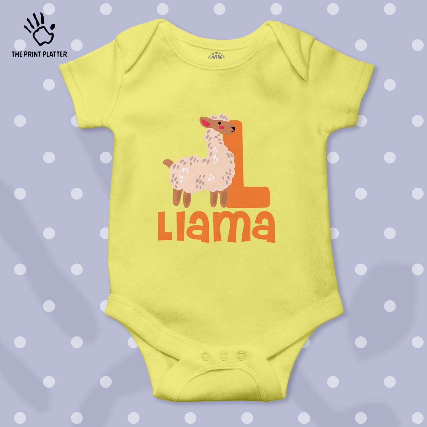 Llama Unisex Half Sleeve Romper