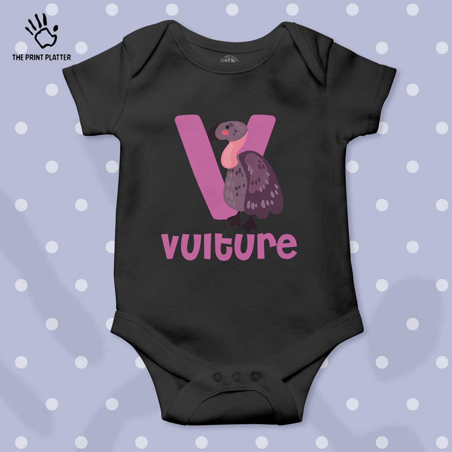 Vulture Unisex Half Sleeve Romper