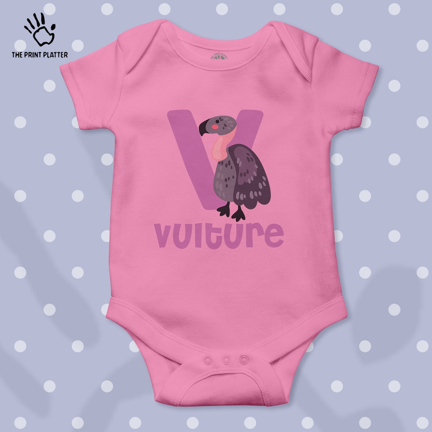 Vulture Unisex Half Sleeve Romper