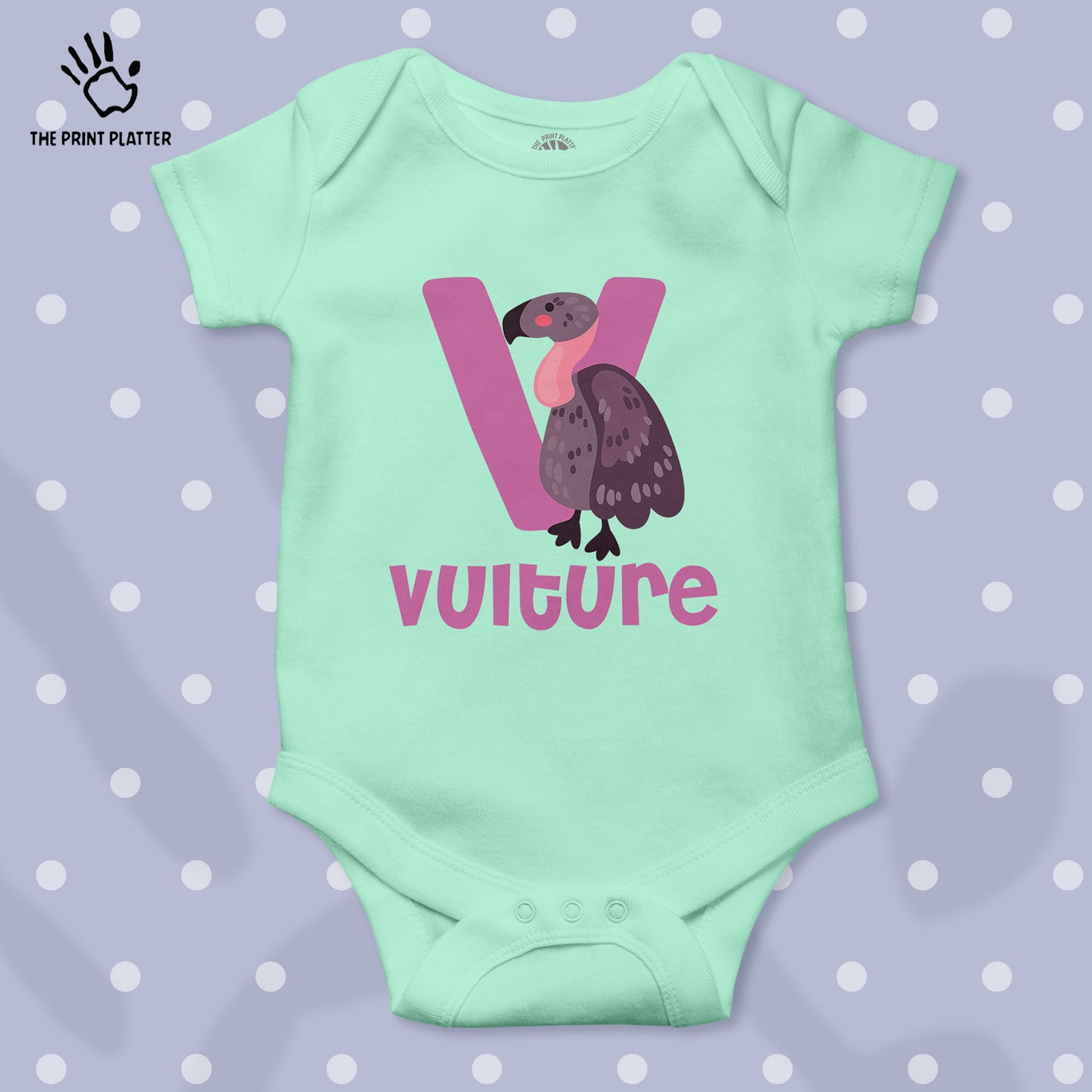 Vulture Unisex Half Sleeve Romper