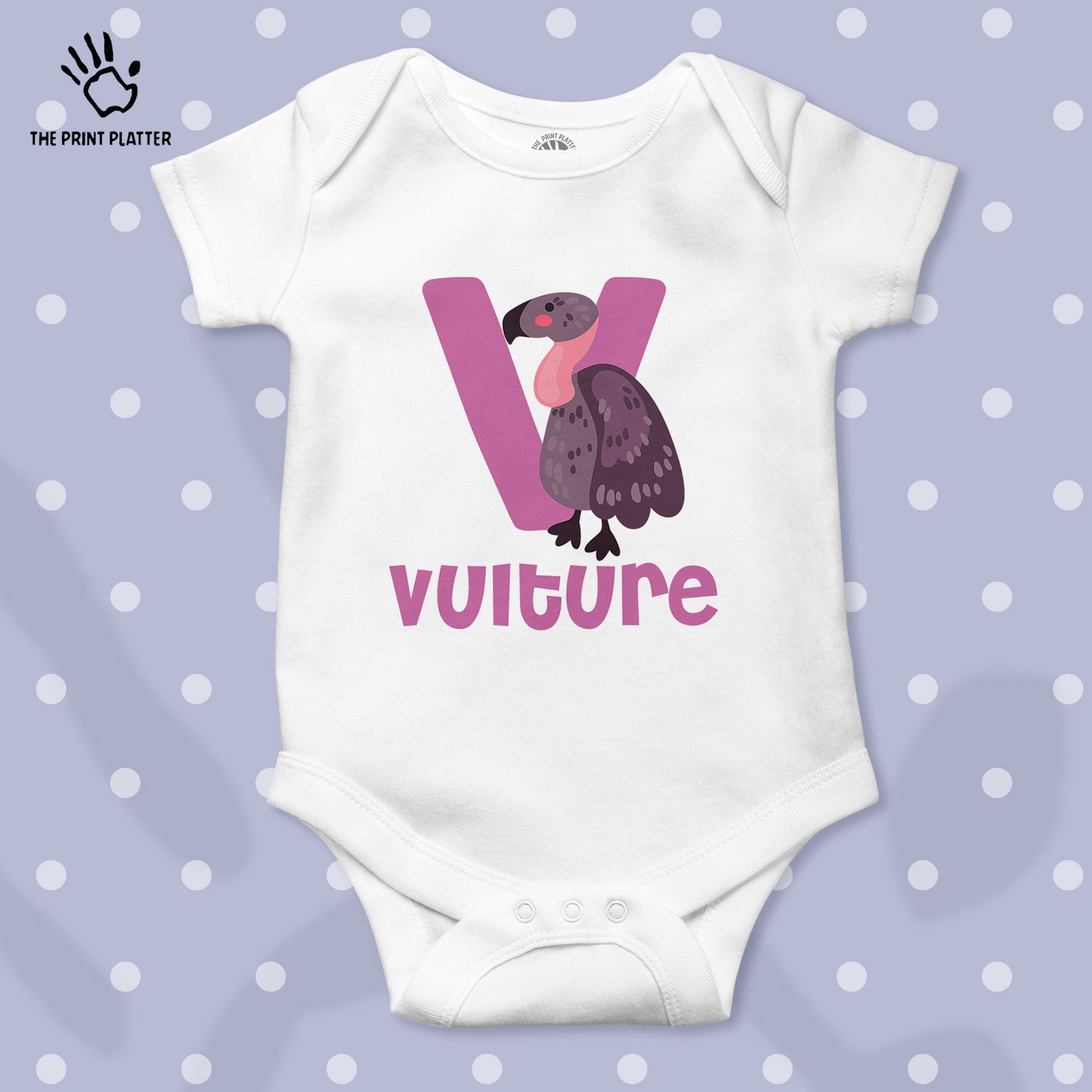 Vulture Unisex Half Sleeve Romper