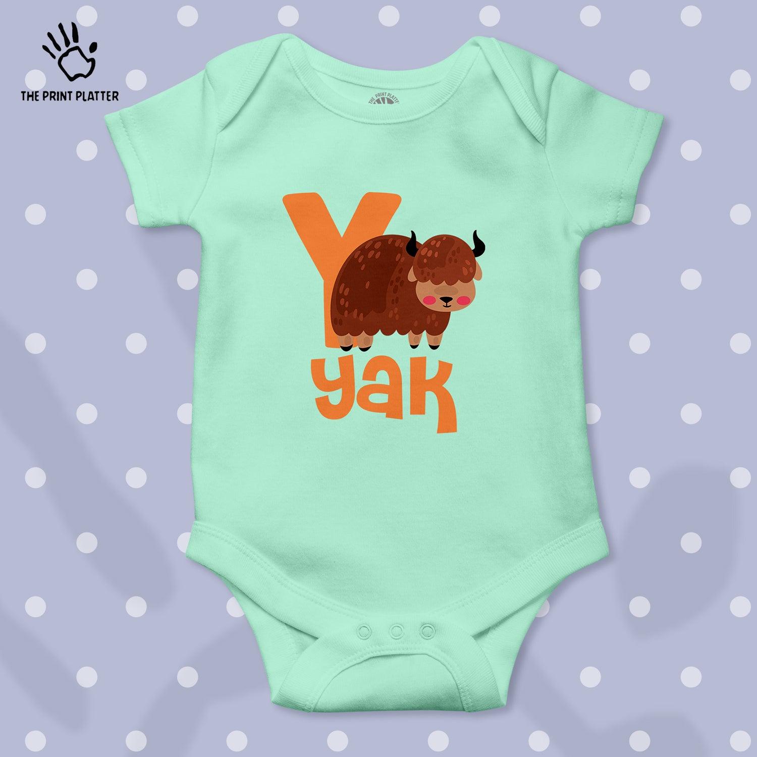 Yak Unisex Half Sleeve Romper