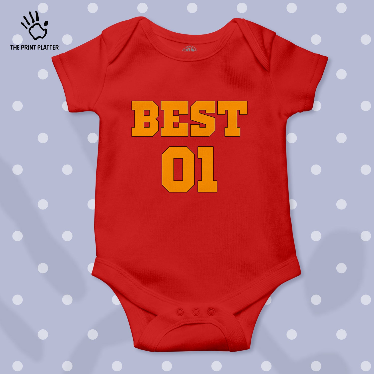 Best 01 Unisex Half Sleeve Romper