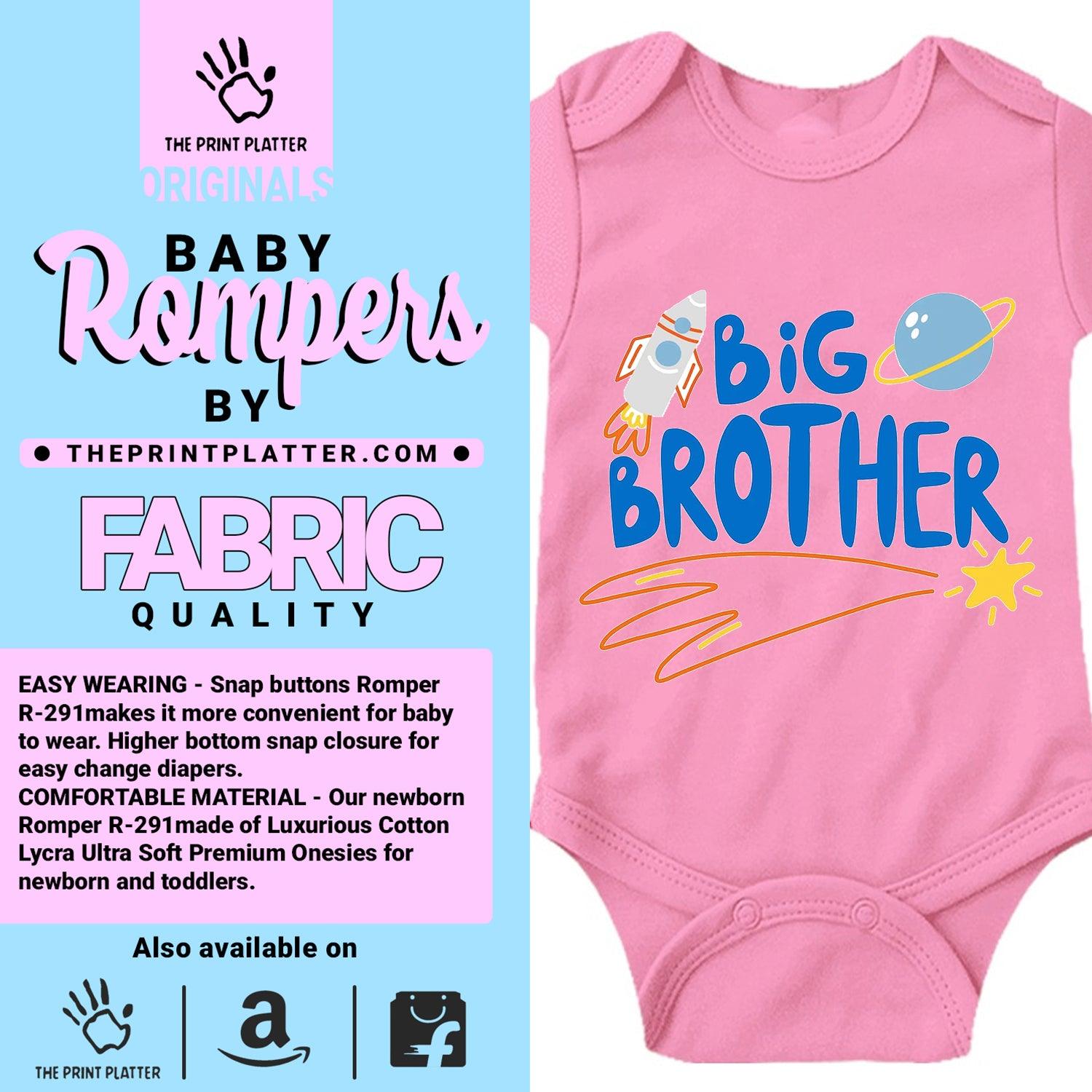 Big Brother Unisex Half Sleeve Romper