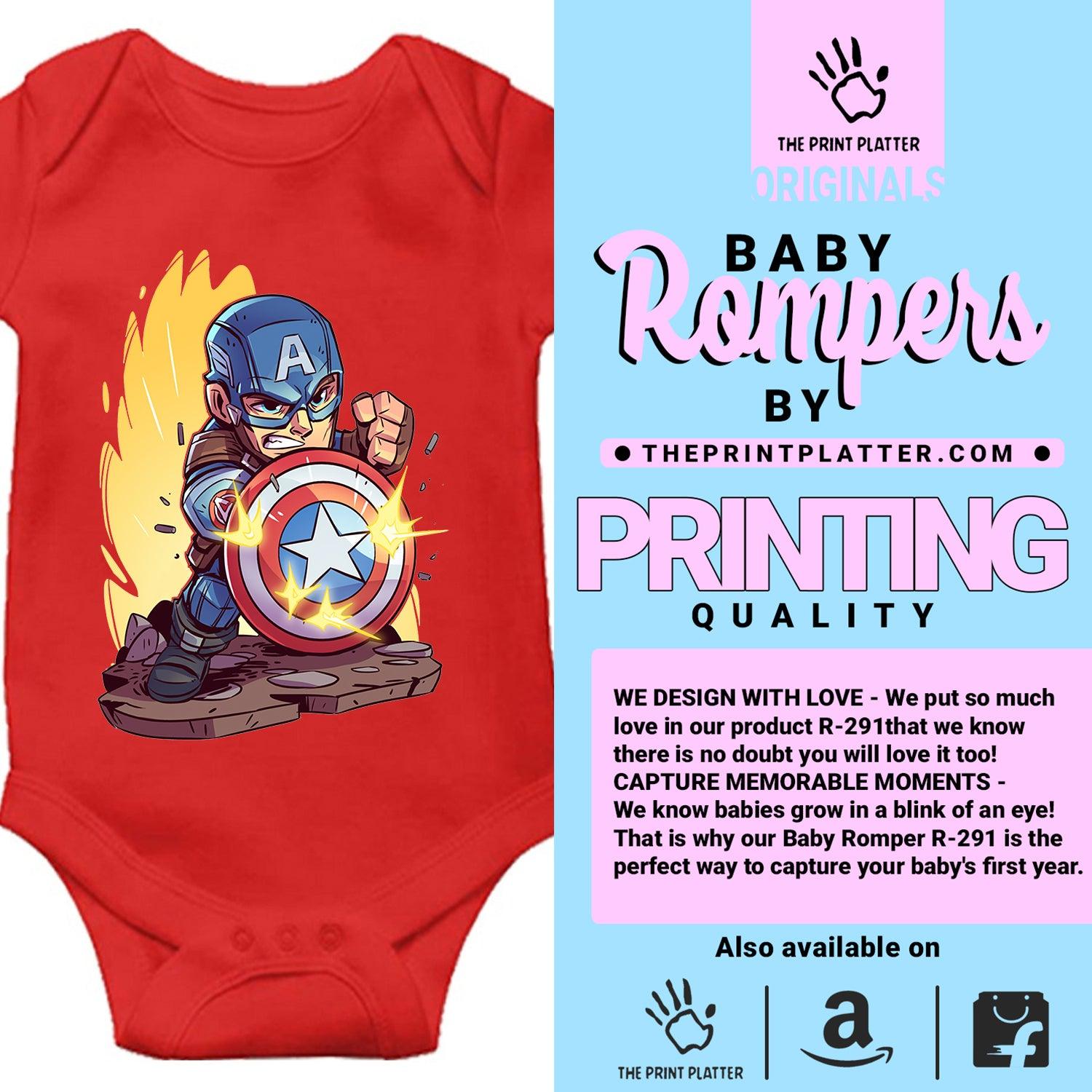Winter soilder Unisex Half Sleeve Romper