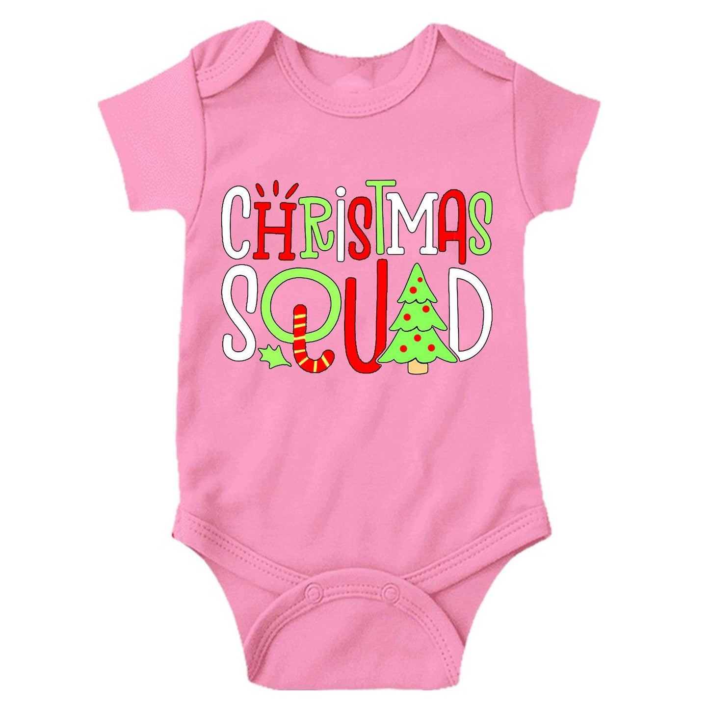 Christmas Squad Unisex Half Sleeve Romper