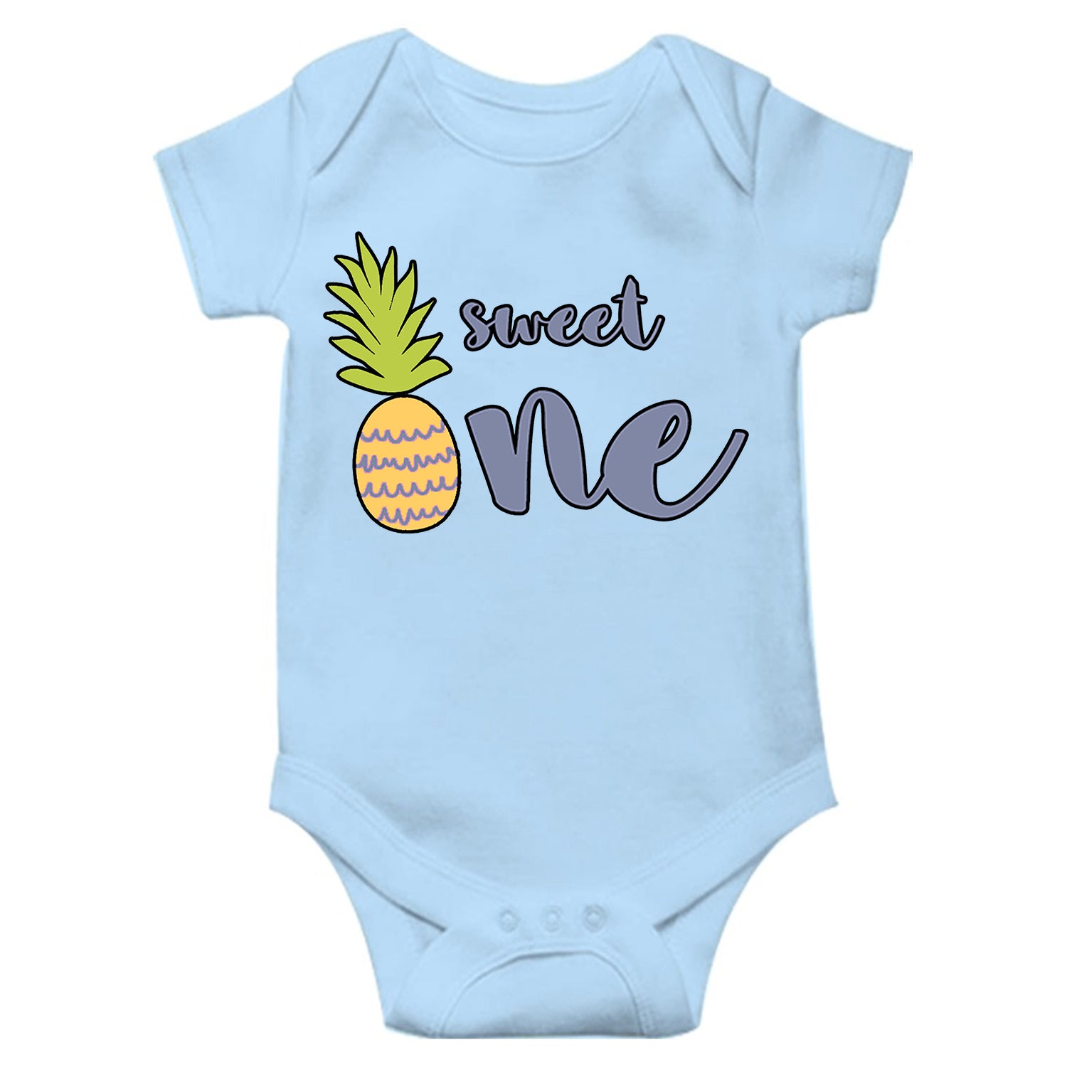 Sweet One Unisex Half Sleeve Romper