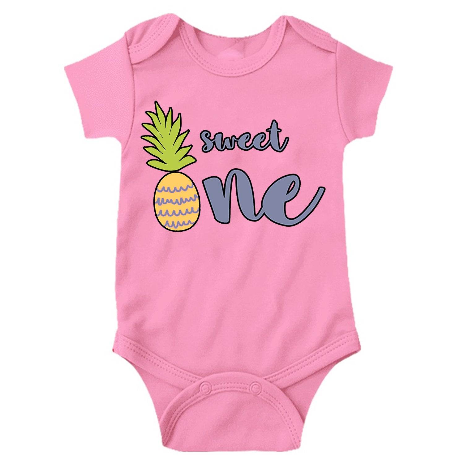 Sweet One Unisex Half Sleeve Romper