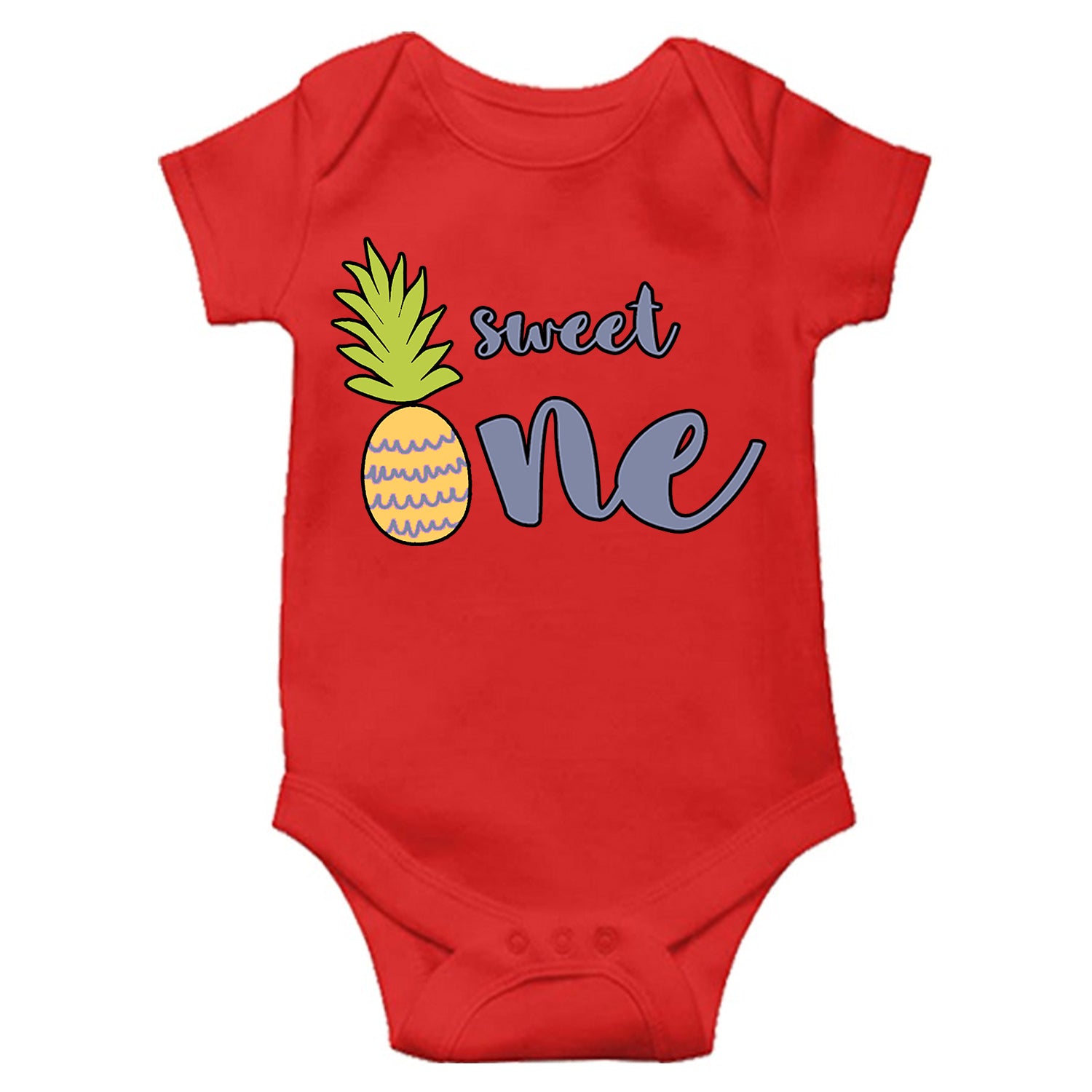 Sweet One Unisex Half Sleeve Romper