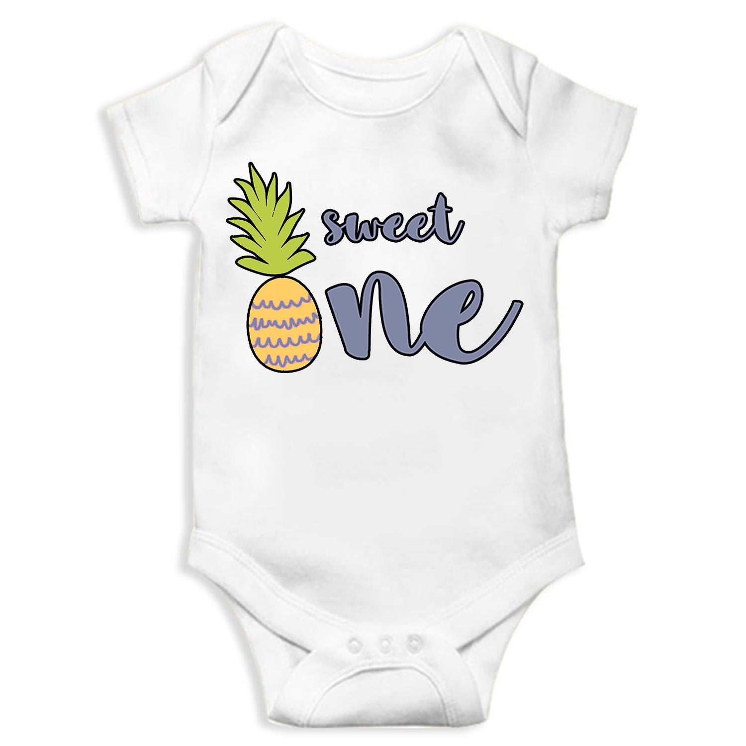 Sweet One Unisex Half Sleeve Romper