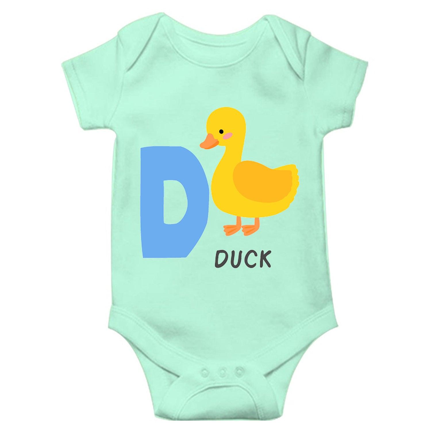 Duck Unisex Half Sleeve Romper