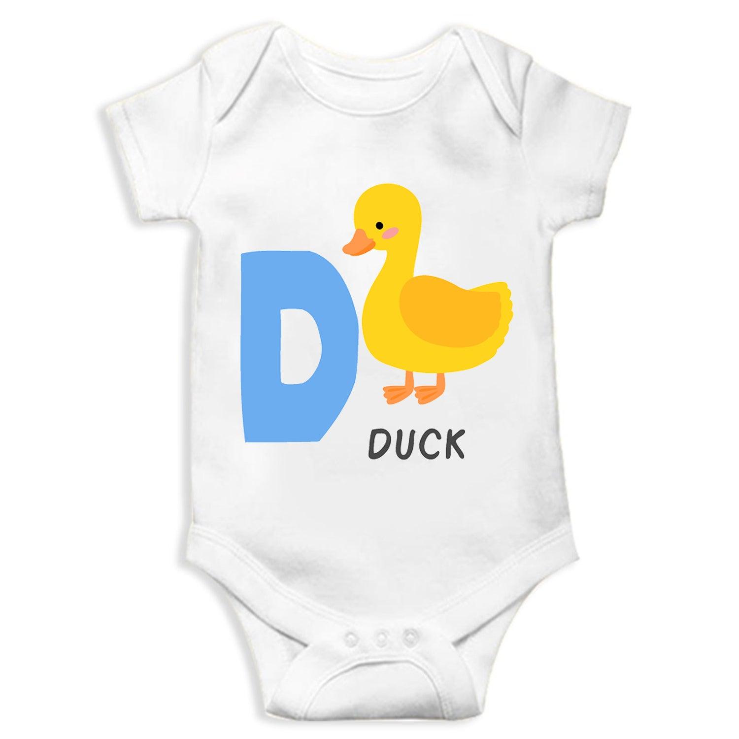 Duck Unisex Half Sleeve Romper