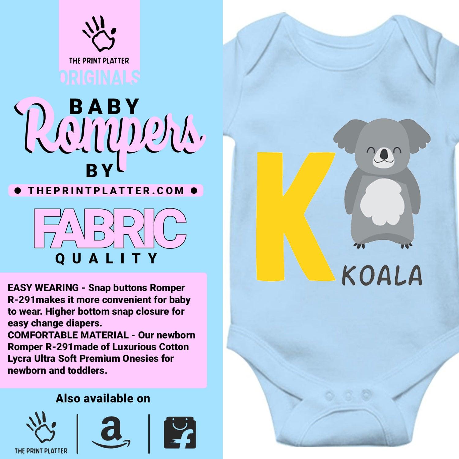 Kola Unisex Half Sleeve Romper