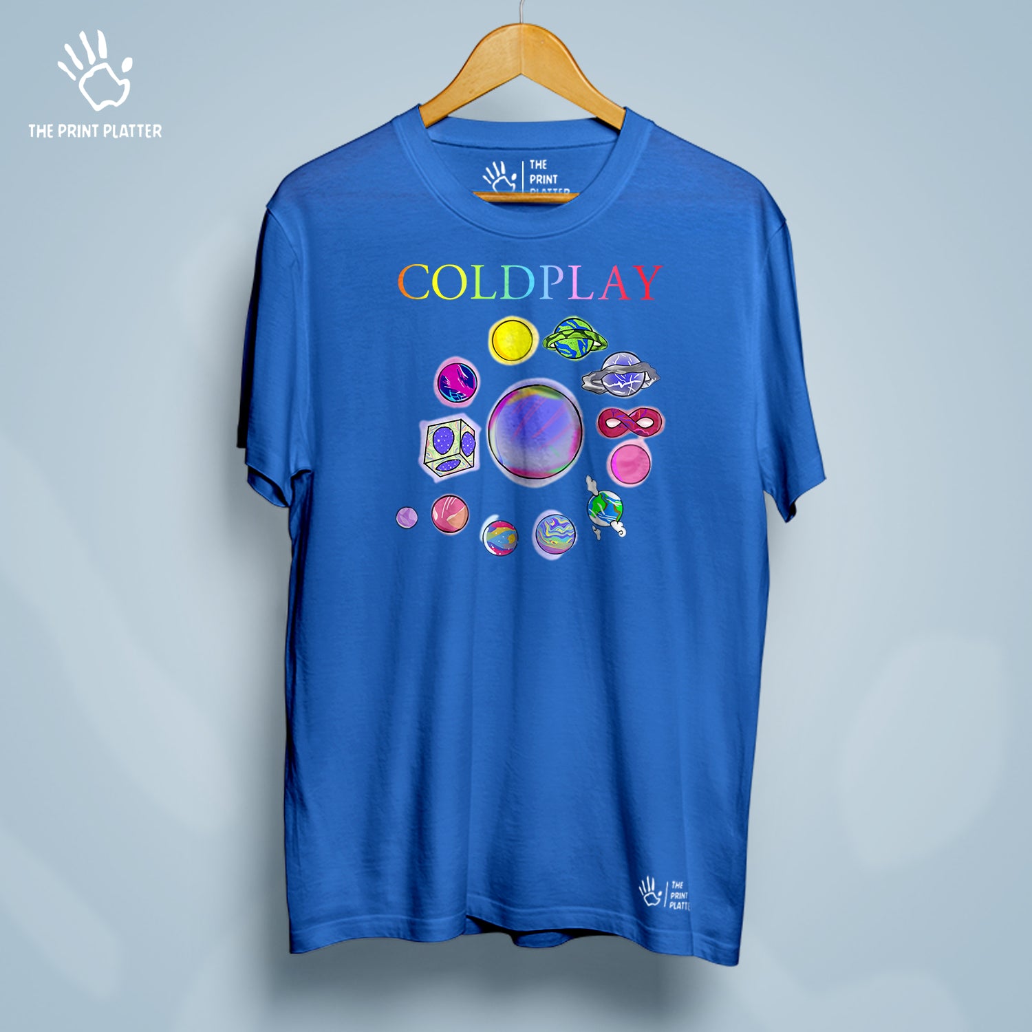 Coldplay Cotton Bio Wash 180gsm T-shirt | T-R137