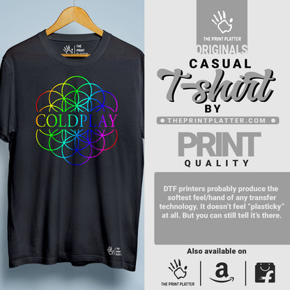 Coldplay Cotton Bio Wash 180gsm T-shirt | T-R139