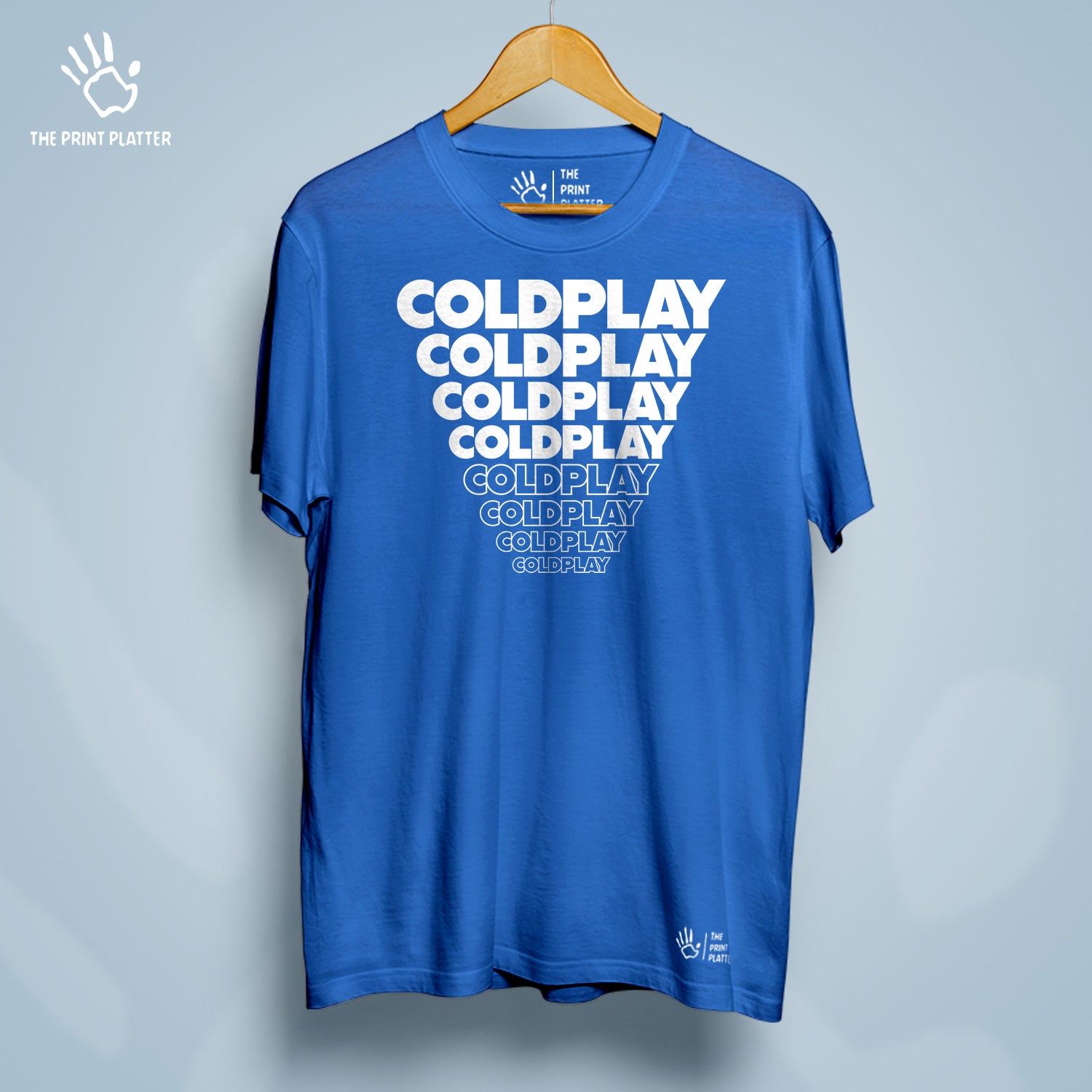 Coldplay Coldplay Coldplay Cotton Bio Wash 180gsm T-shirt | T-R141