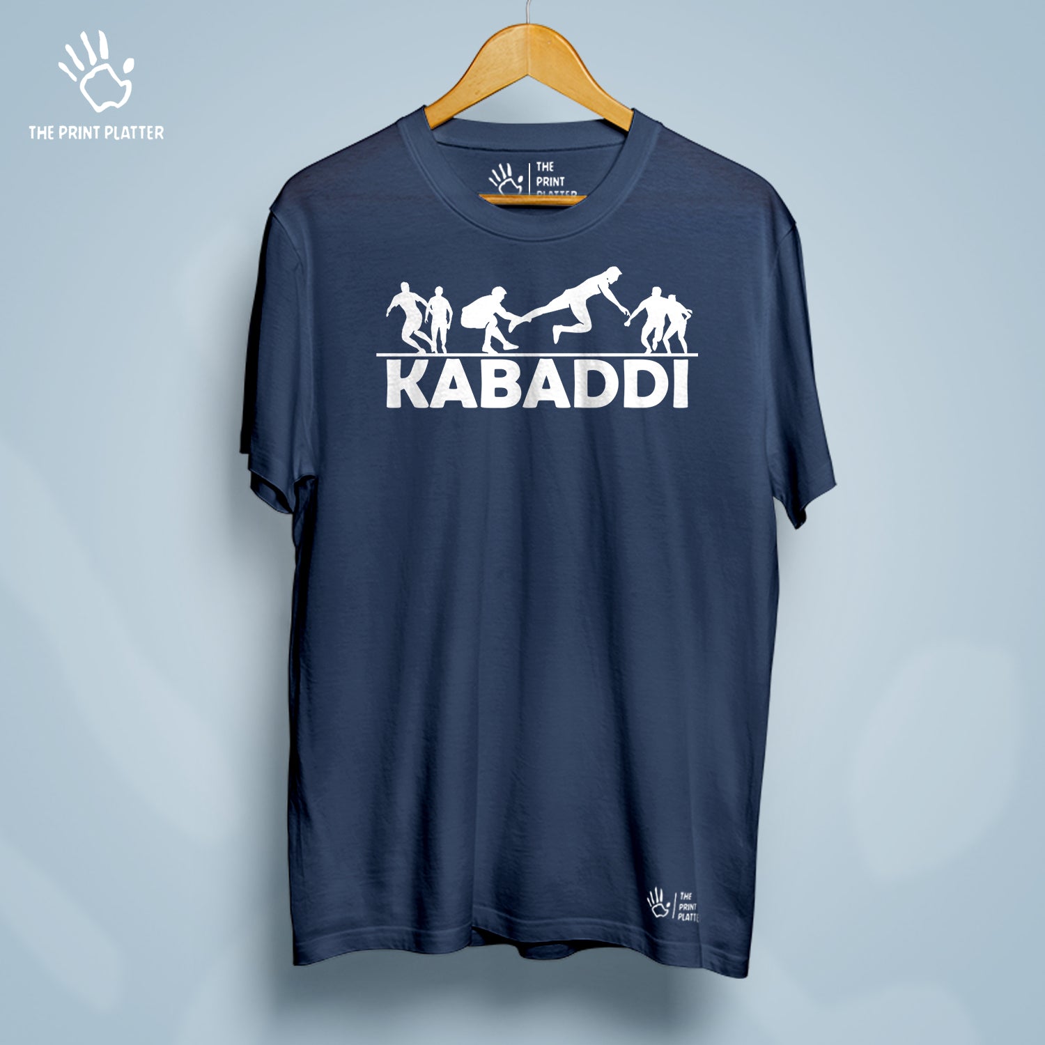 Kabaddi Cotton Bio Wash 180gsm T-shirt | T-R145