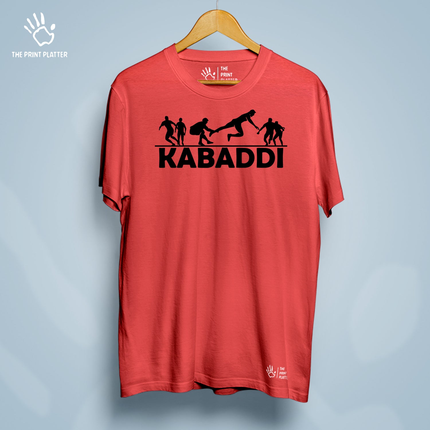 Kabaddi Cotton Bio Wash 180gsm T-shirt | T-R145