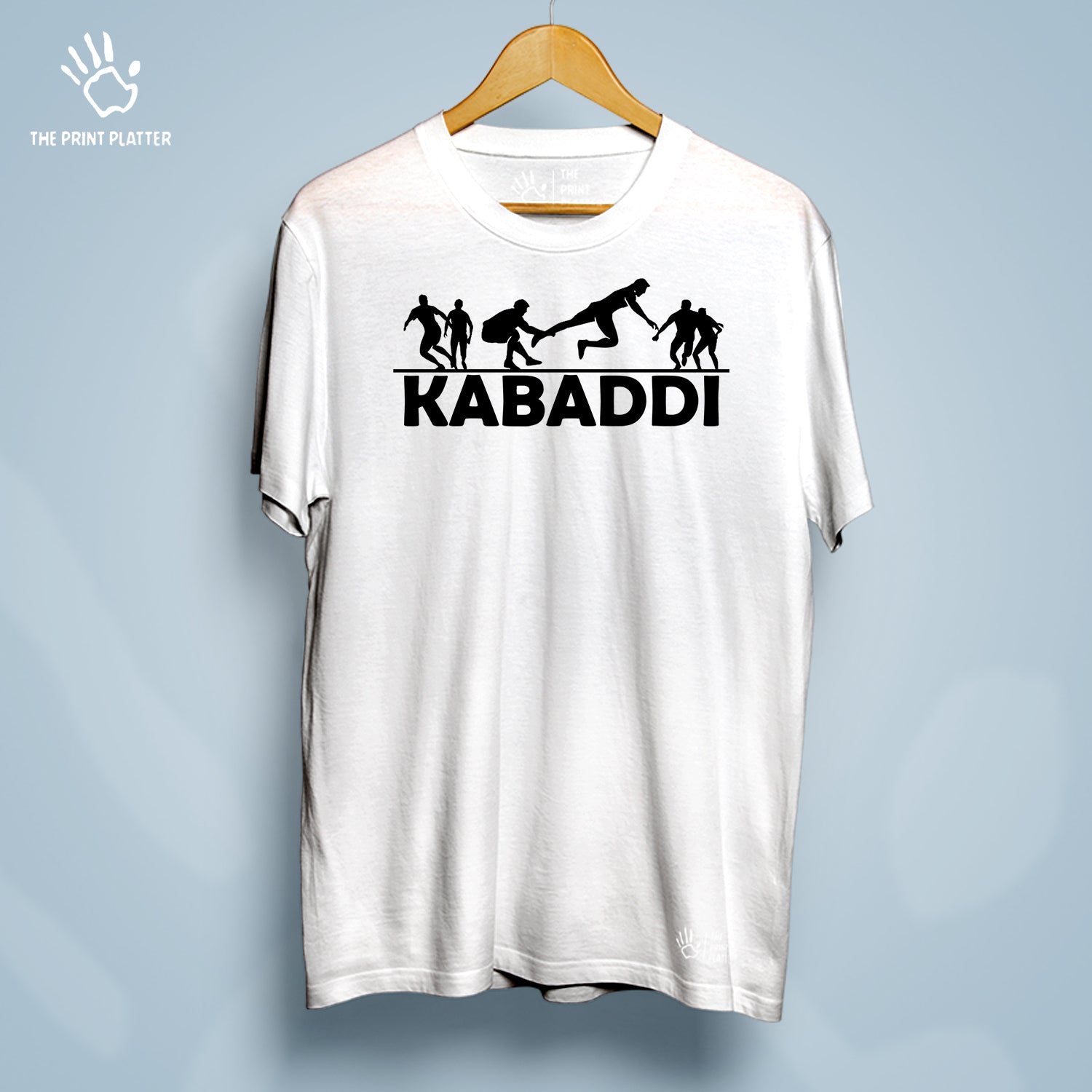 Kabaddi Cotton Bio Wash 180gsm T-shirt | T-R145