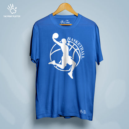 Basketball Cotton Bio Wash 180gsm T-shirt | T-R164