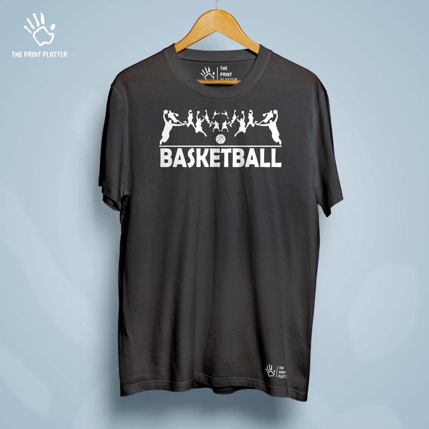 Basketball Cotton Bio Wash 180gsm T-shirt | T-R166