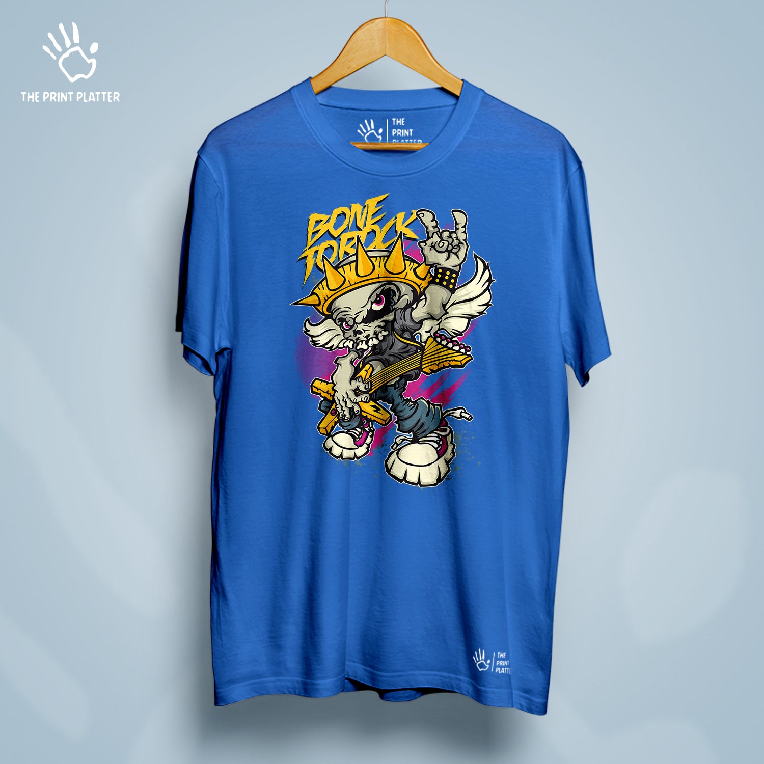 Born to Rock Cotton Bio Wash 180gsm T-shirt | T-R185