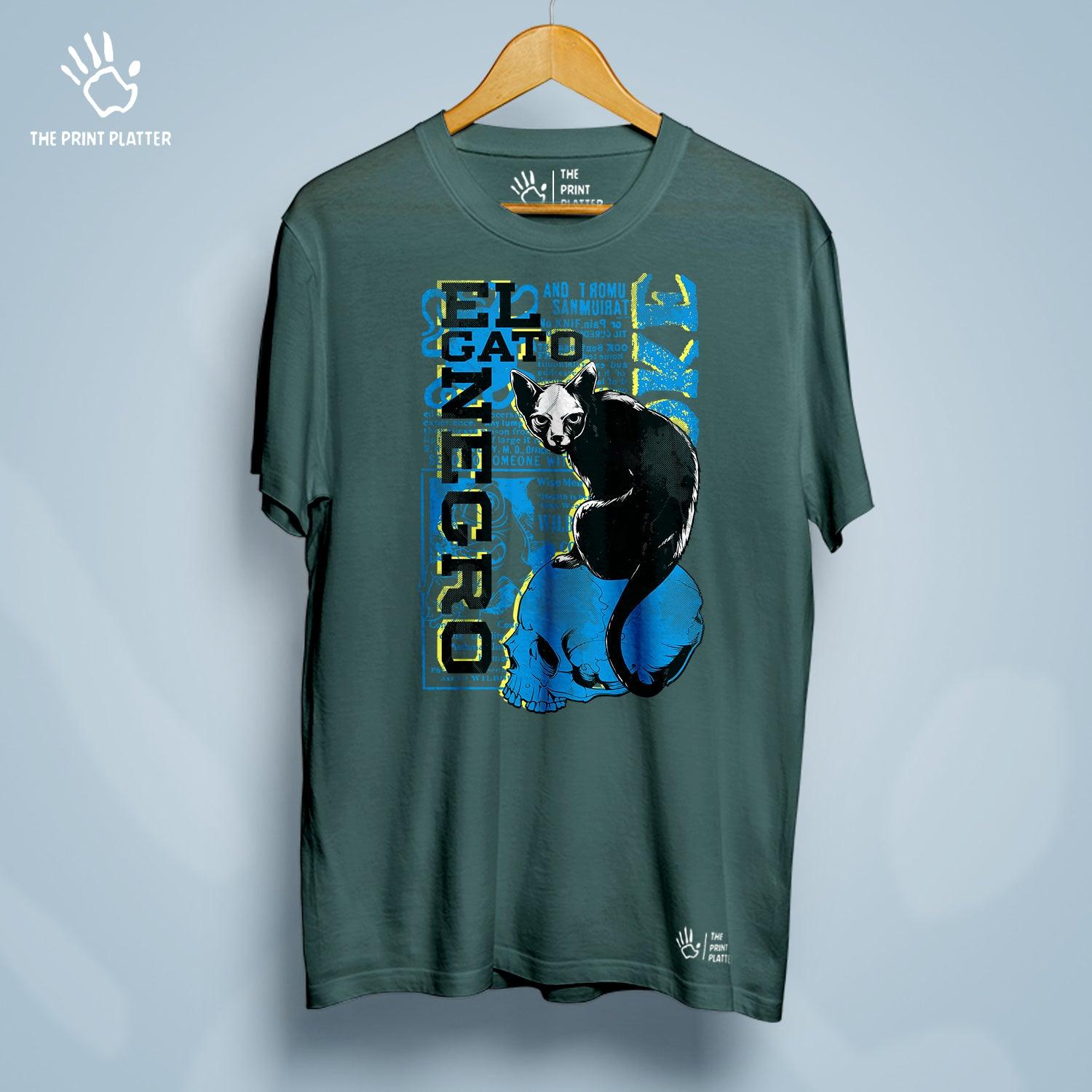 Cat Cotton Bio Wash 180gsm T-shirt | T-R187