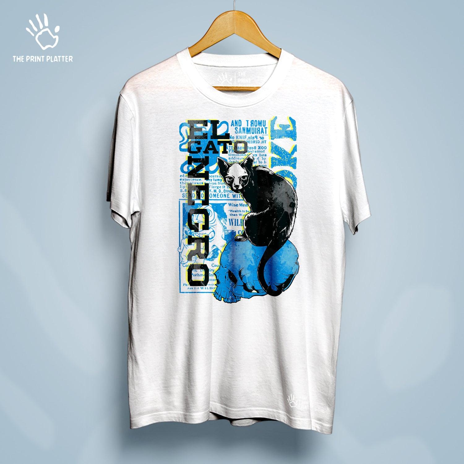 Cat Cotton Bio Wash 180gsm T-shirt | T-R187