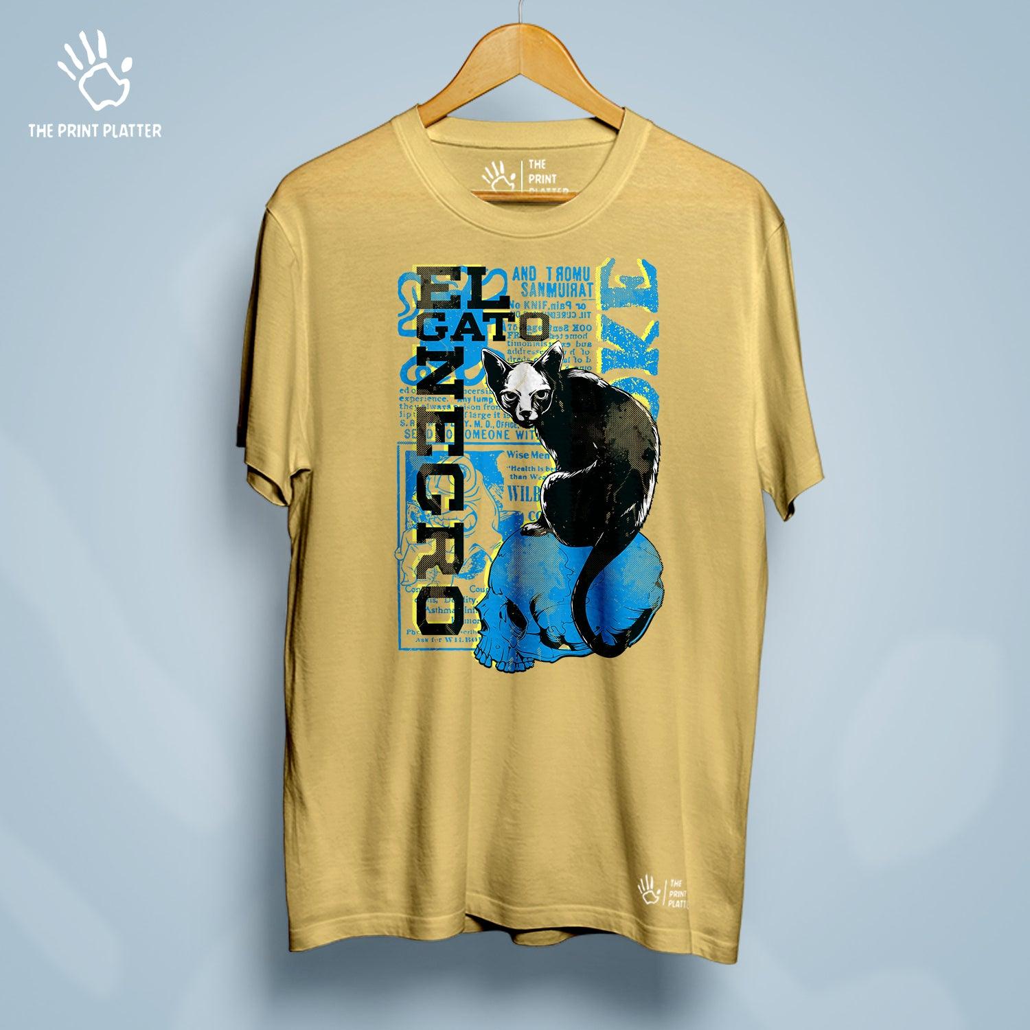 Cat Cotton Bio Wash 180gsm T-shirt | T-R187