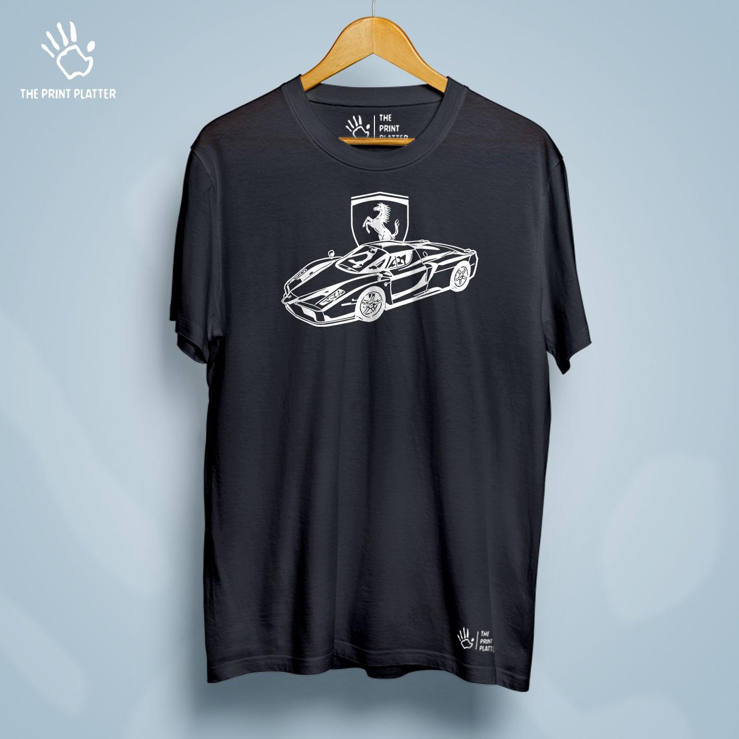 Ferrari Cotton Bio Wash 180gsm T-shirt | T-R19