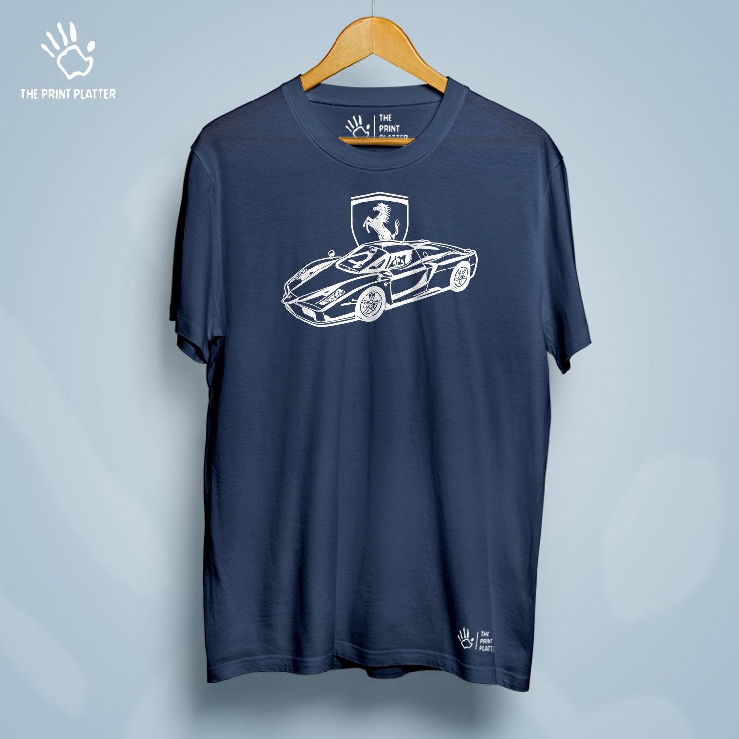 Ferrari Cotton Bio Wash 180gsm T-shirt | T-R19