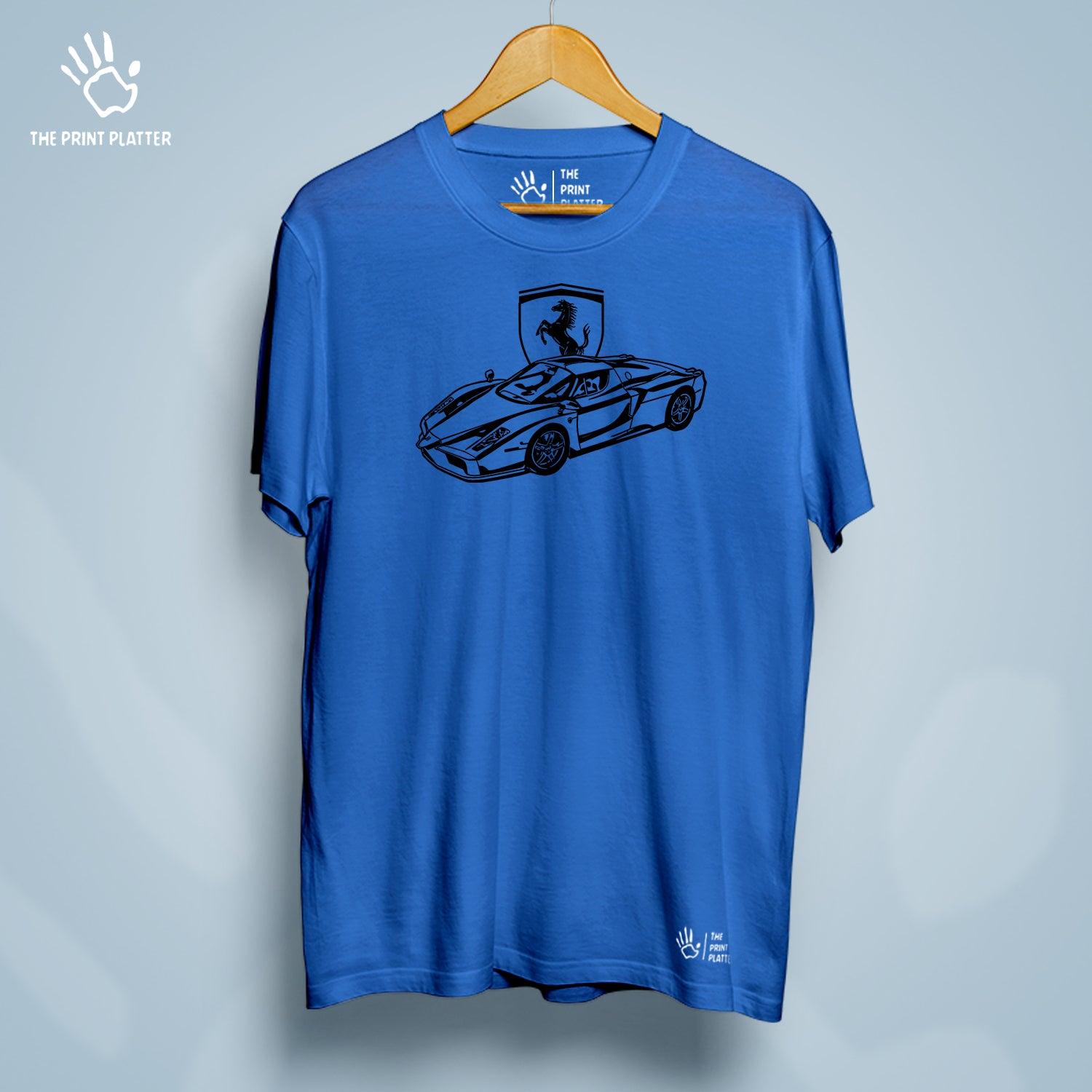 Ferrari Cotton Bio Wash 180gsm T-shirt | T-R19