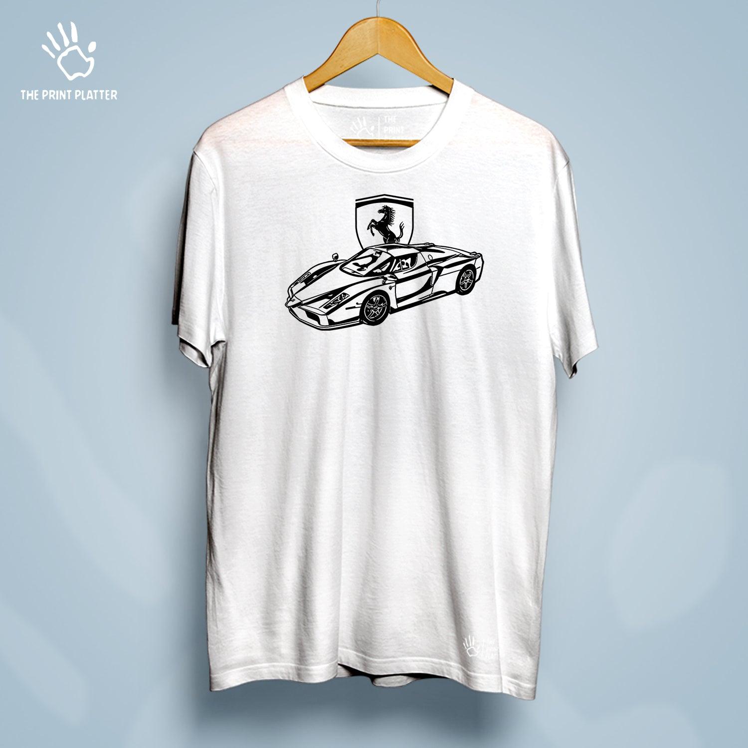 Ferrari Cotton Bio Wash 180gsm T-shirt | T-R19