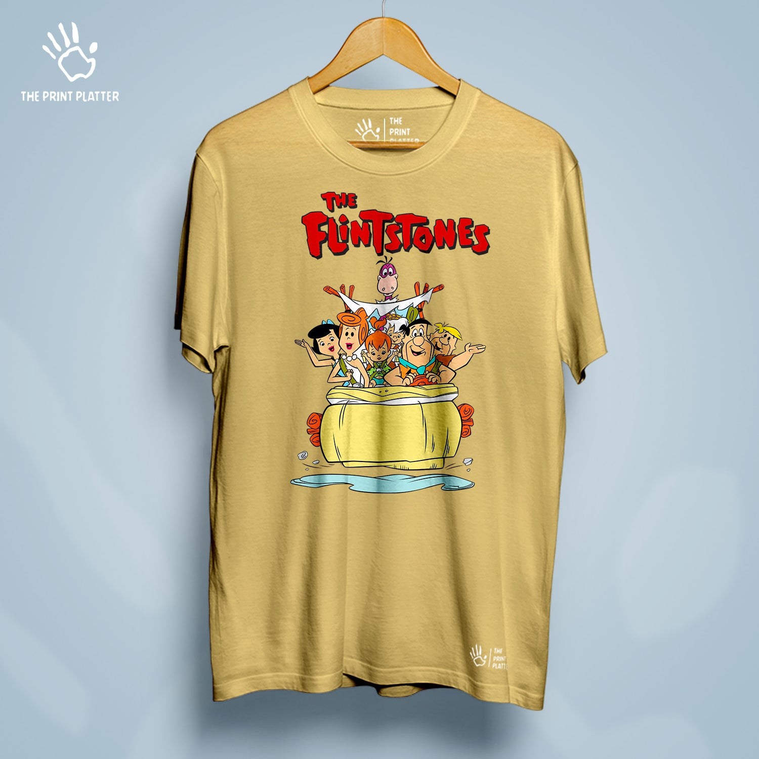 Flintstone Cotton Bio Wash 180gsm T-shirt | T-R191