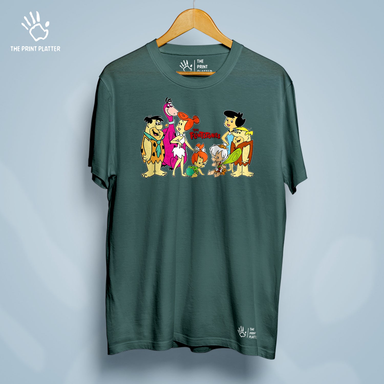 Flintstone Cotton Bio Wash 180gsm T-shirt | T-R192