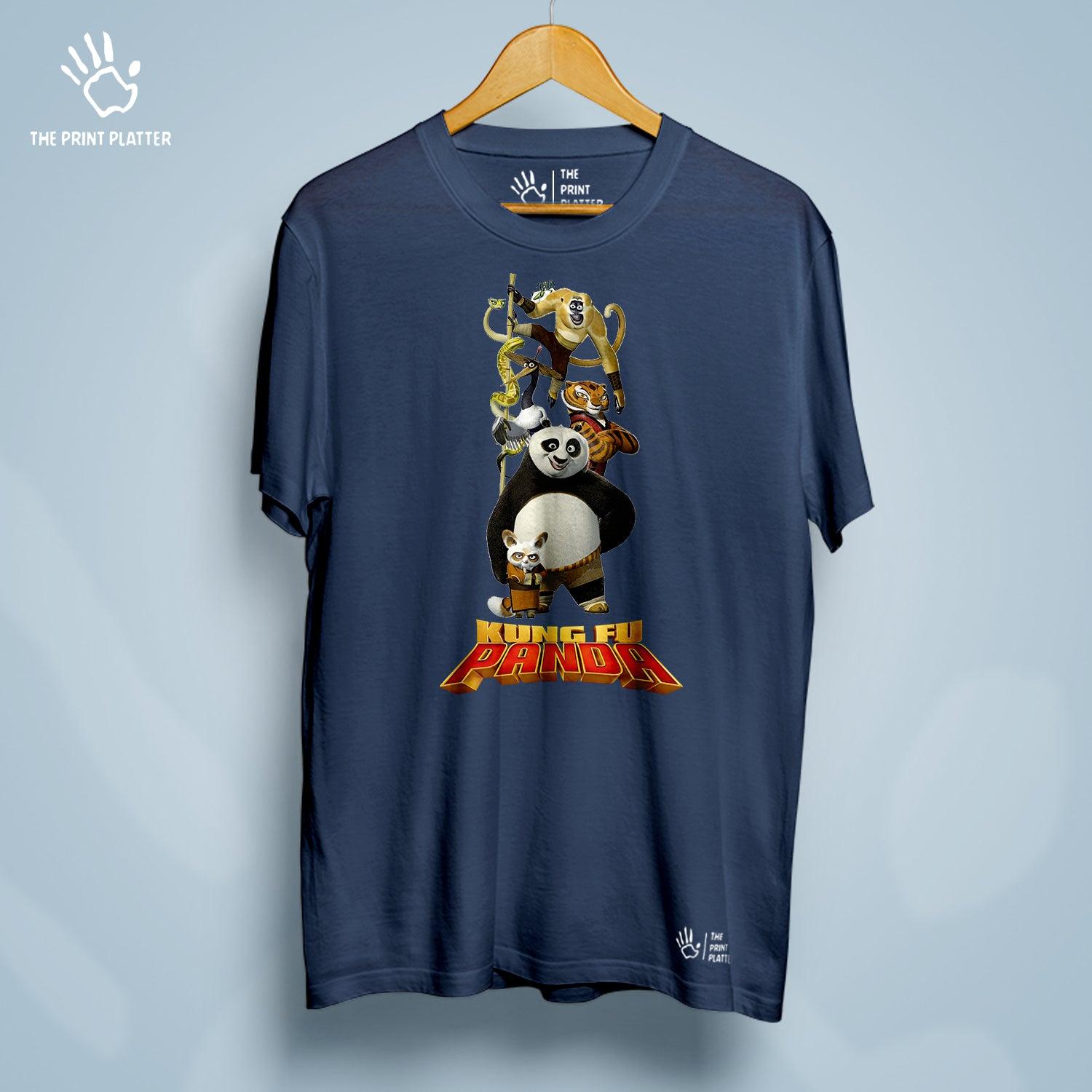 Kung Fu Panda Cotton Bio Wash 180gsm T-shirt | T-R195